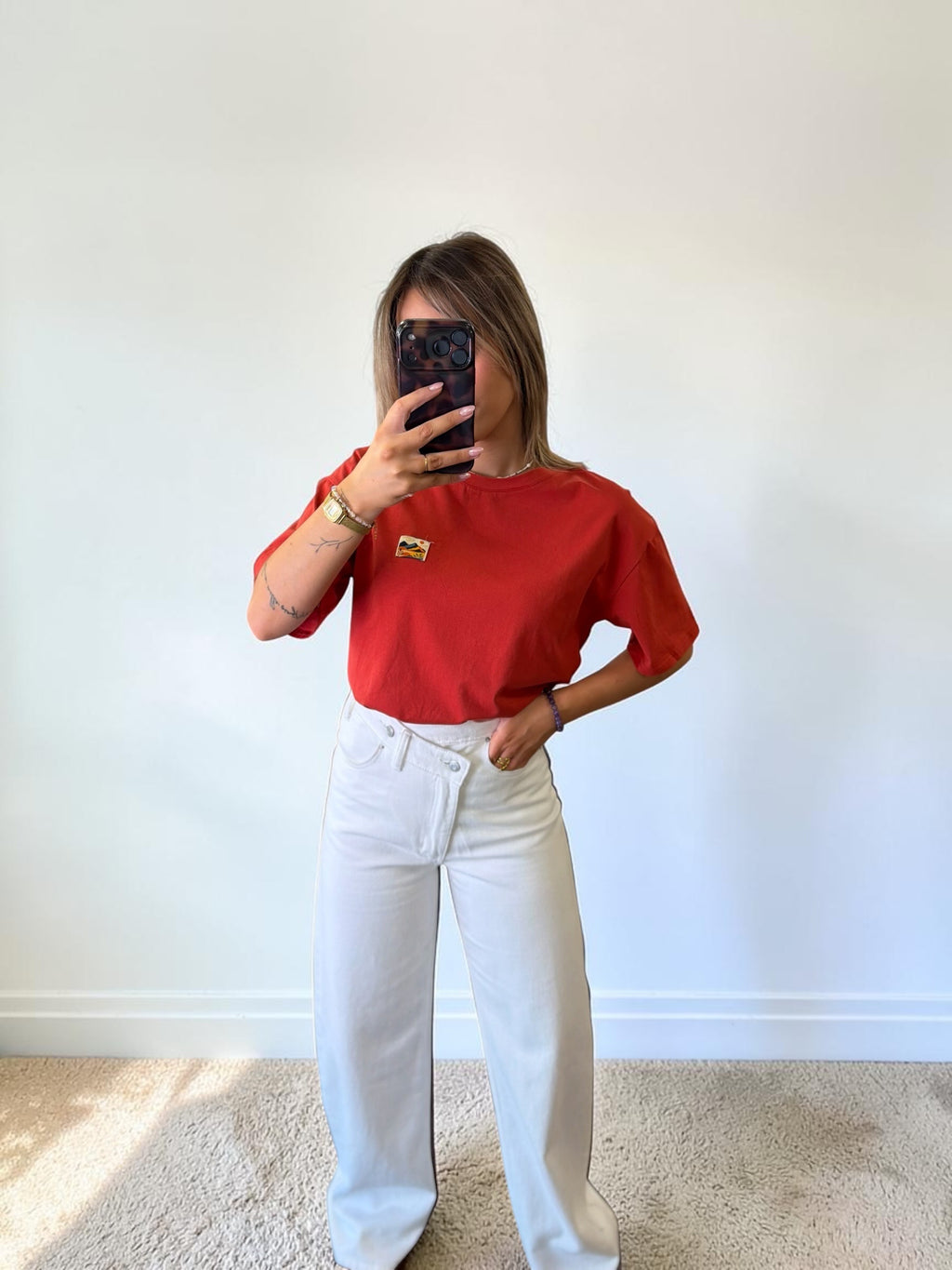 T-SHIRT TERRACOTTA THAIS