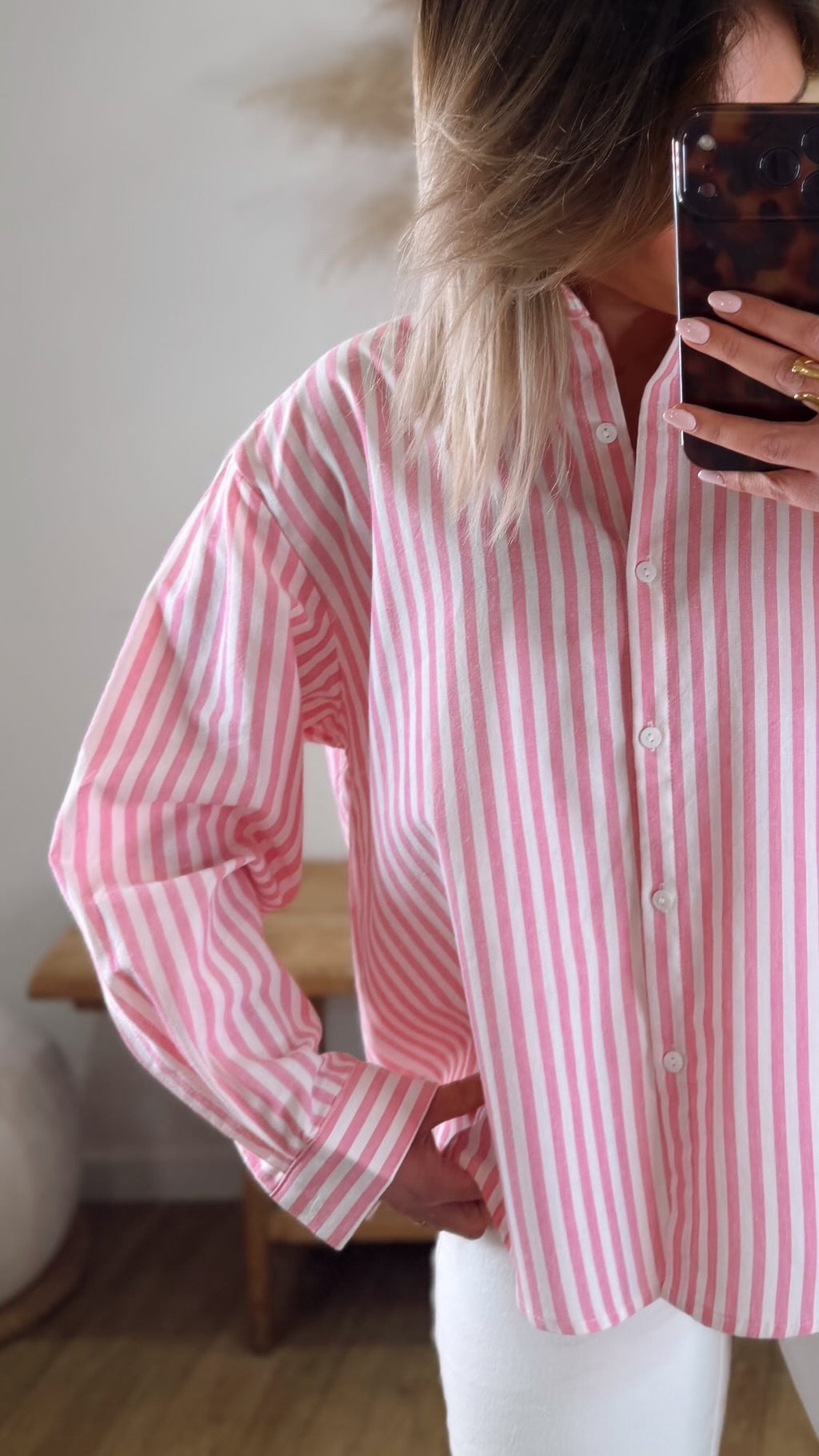 CHEMISE ROSE COFFEE