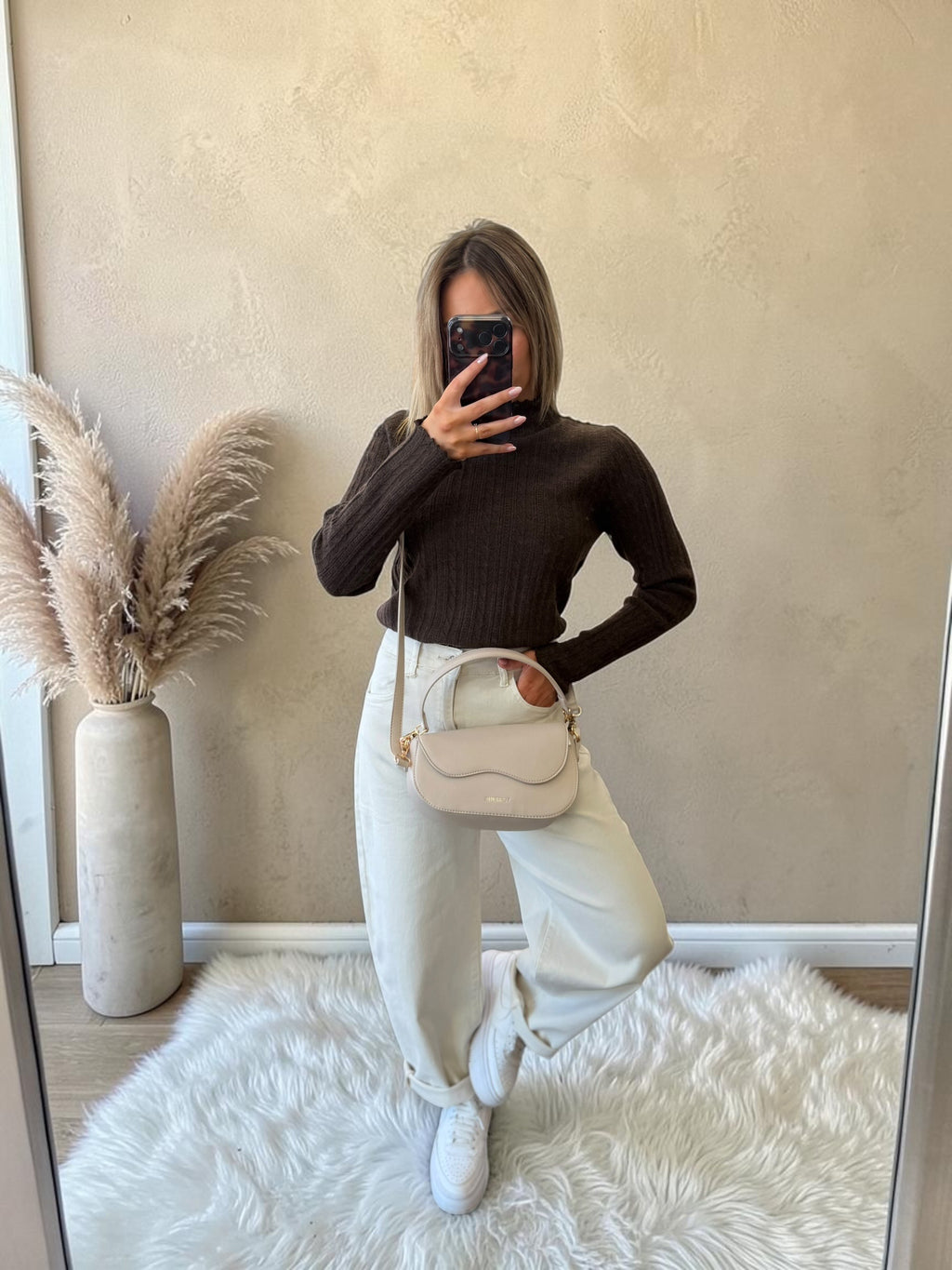 SOUS PULL MARRON PAULINA