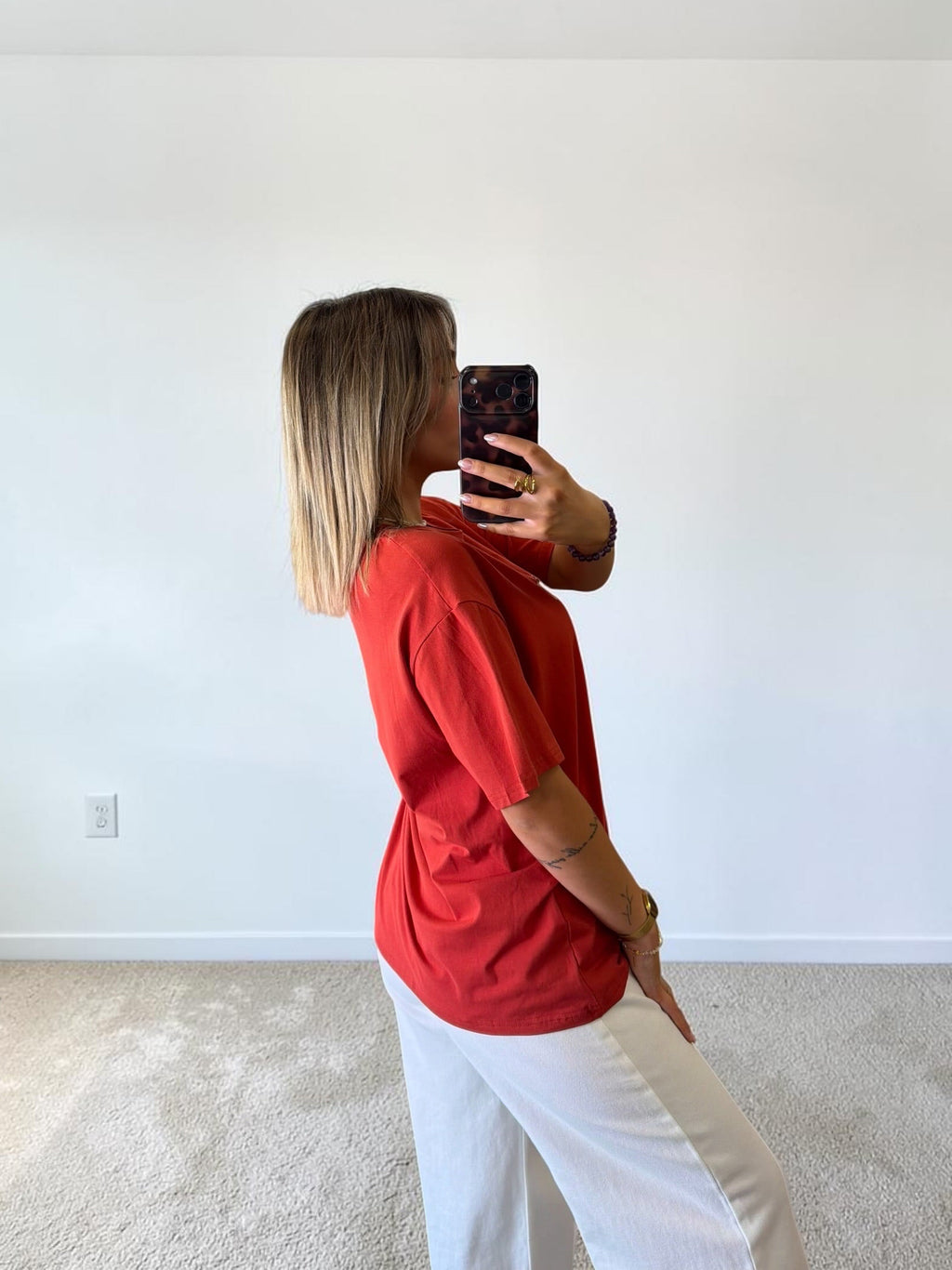 T-SHIRT TERRACOTTA THAIS