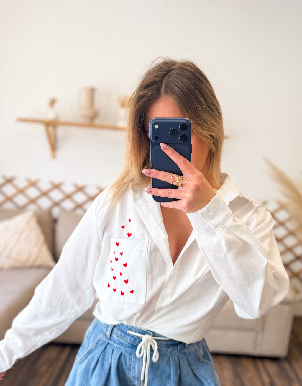CHEMISE COEUR