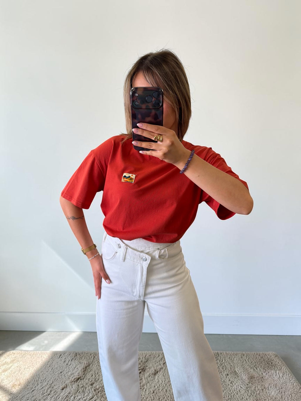 T-SHIRT TERRACOTTA THAIS
