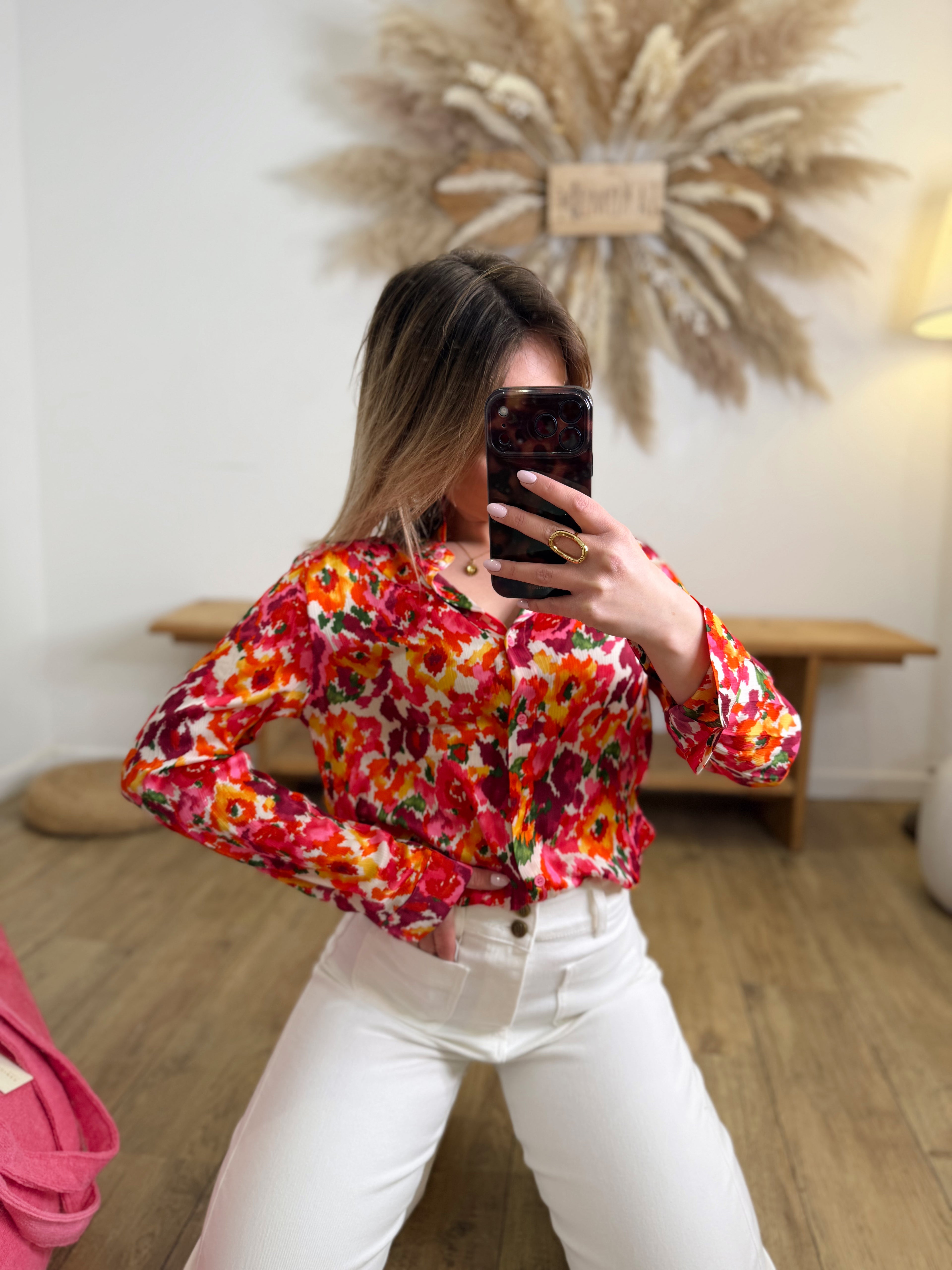 BLOUSE FLEURIE