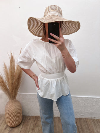 Haut blanc NOEUD