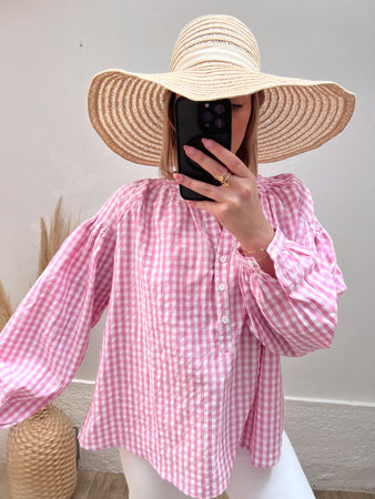 Blouse VICHY rose