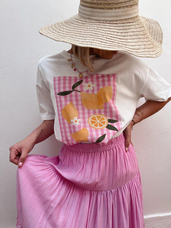 T-shirt citron