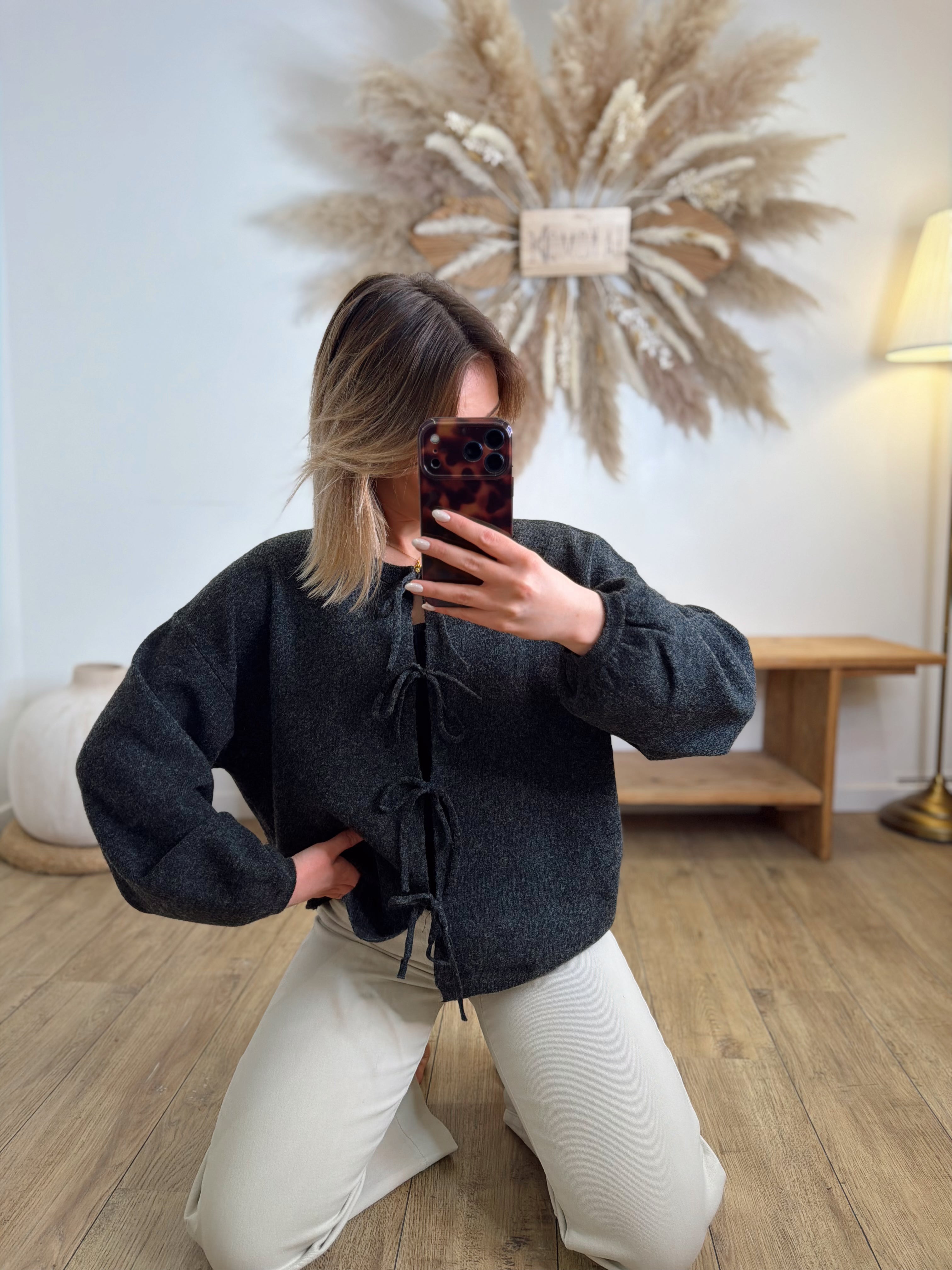 TOP MANON GRIS
